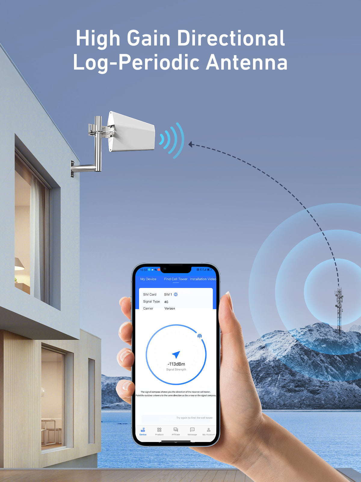 Cell Tower How Can I Boost My Phone Signal Mobile Signal Booster